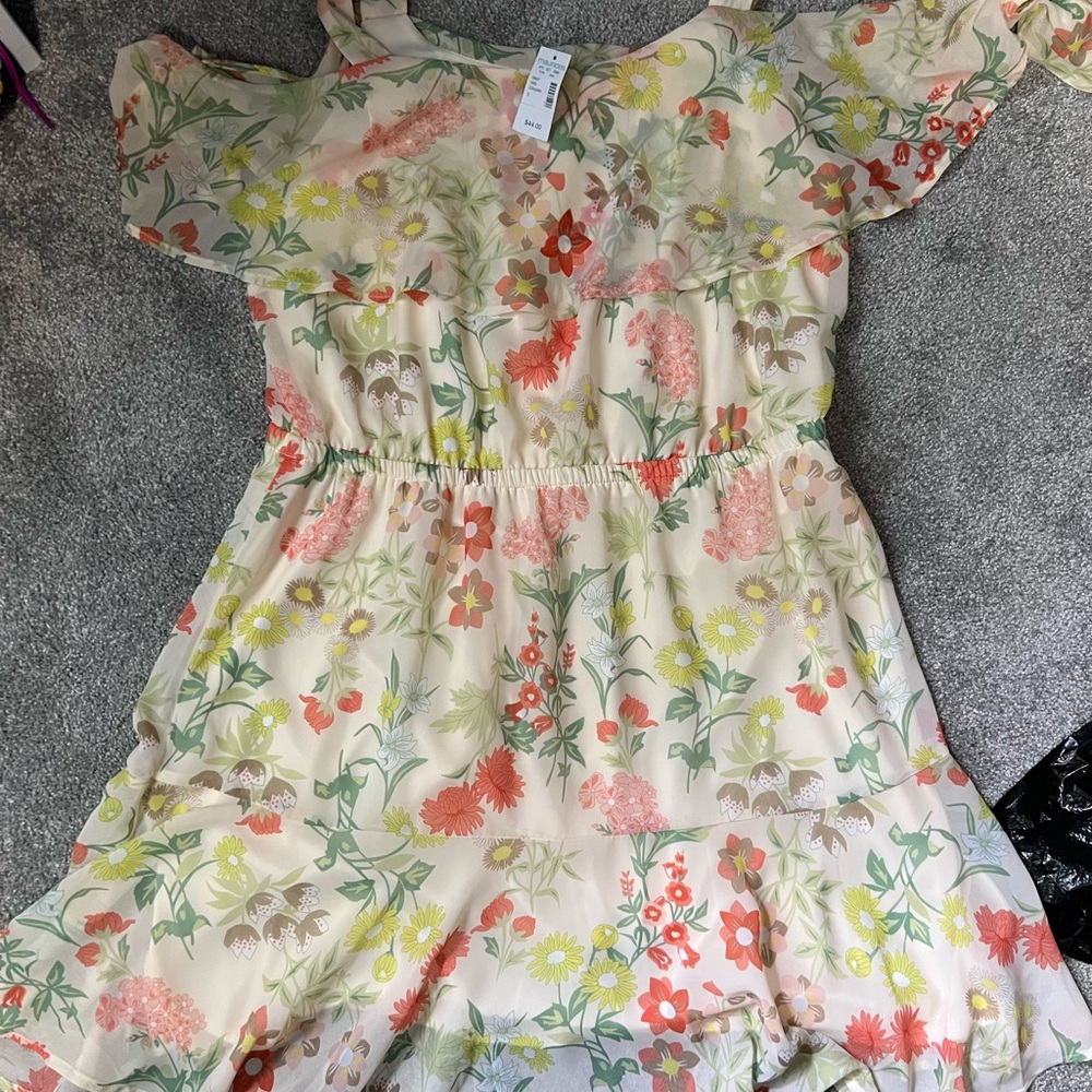 Flower mini Dress